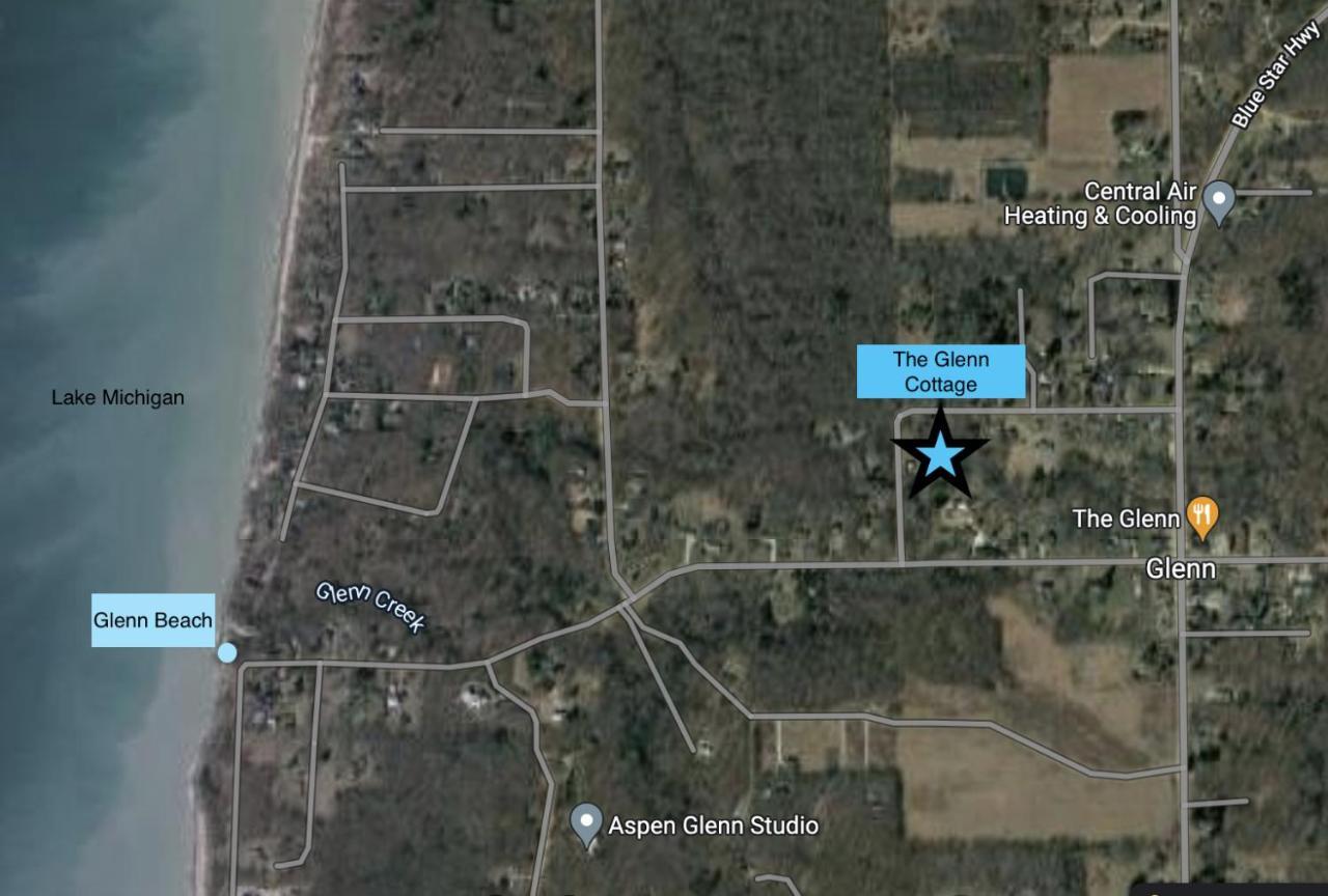 The Charming Glenn Cottage! Walk To Lake Michigan! Fennville Esterno foto